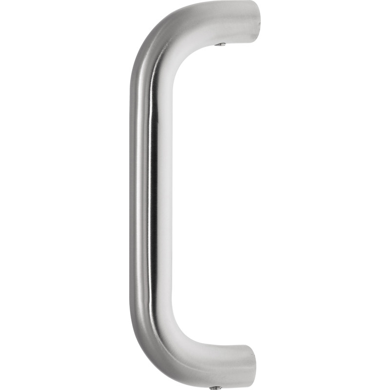 Eclipse D Shape Pull Handle Satin 150 x 19mm in Silver Stainless Steel Price Comparisons | Compare The Build