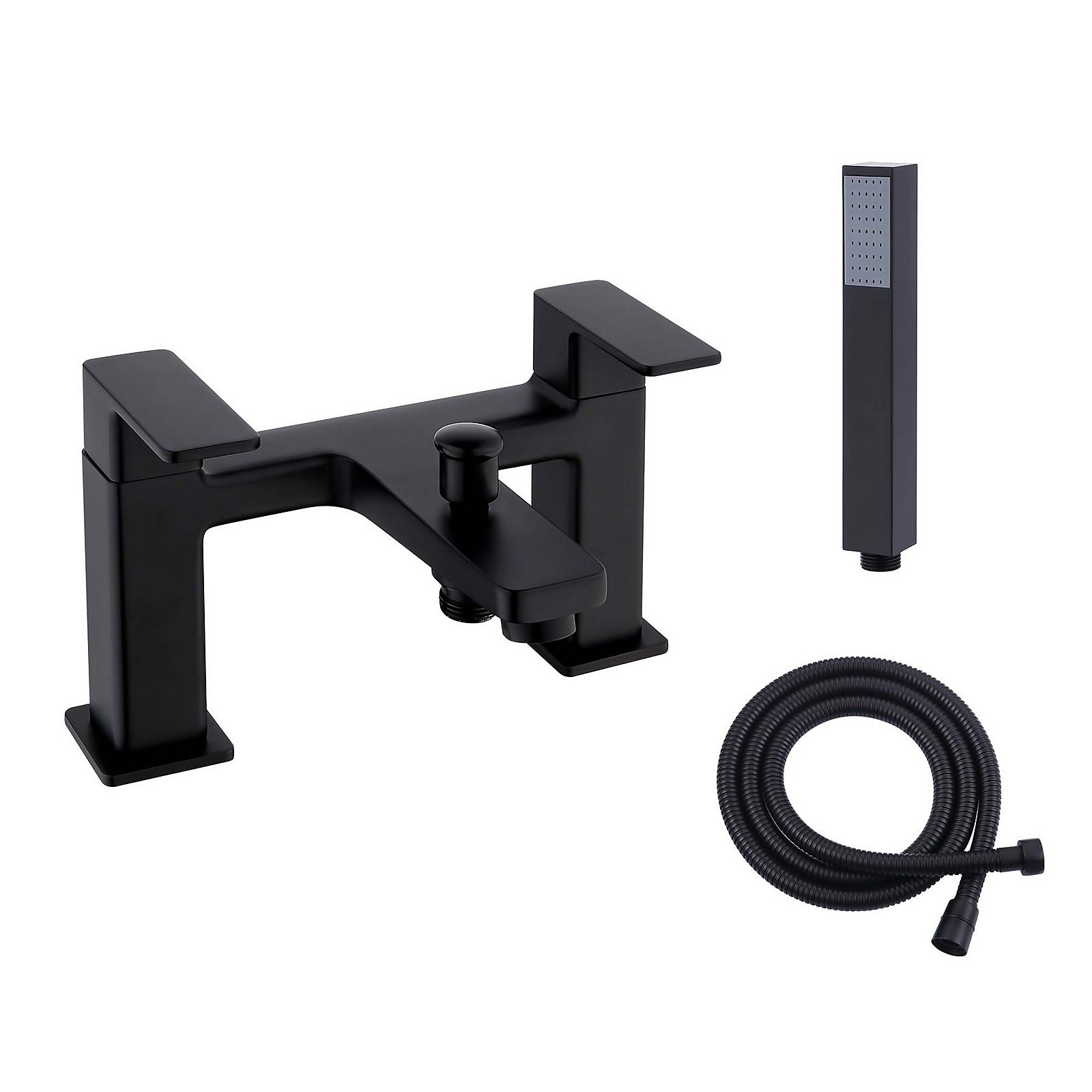 Barkway Bath Shower Mixer Tap Black Price Comparisons | Compare The Build