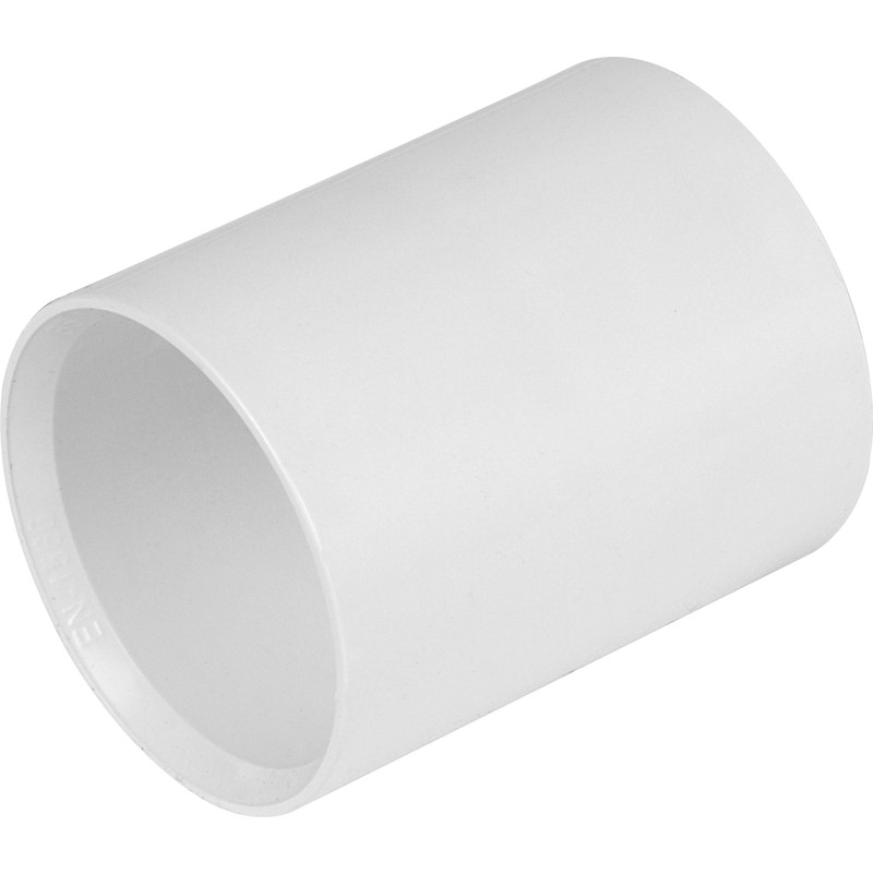 Aquaflow Solvent Weld Straight Coupling 40mm in White Price Comparisons | Compare The Build