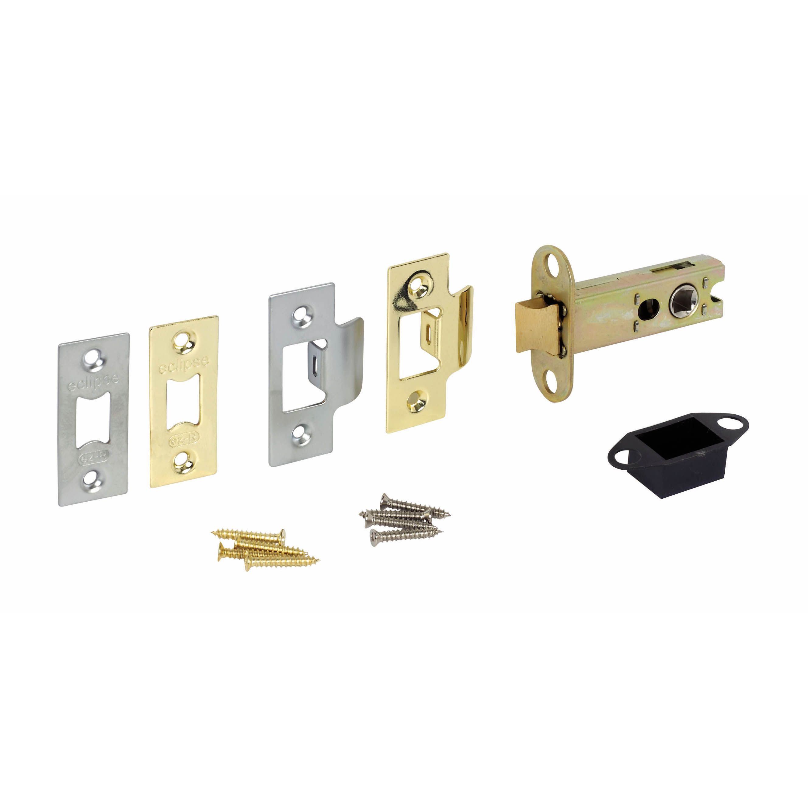 Eclipse 76mm Electro-Plated Brass 1 Lever Double Sprung Mortice Latch Price Comparisons | Compare The Build