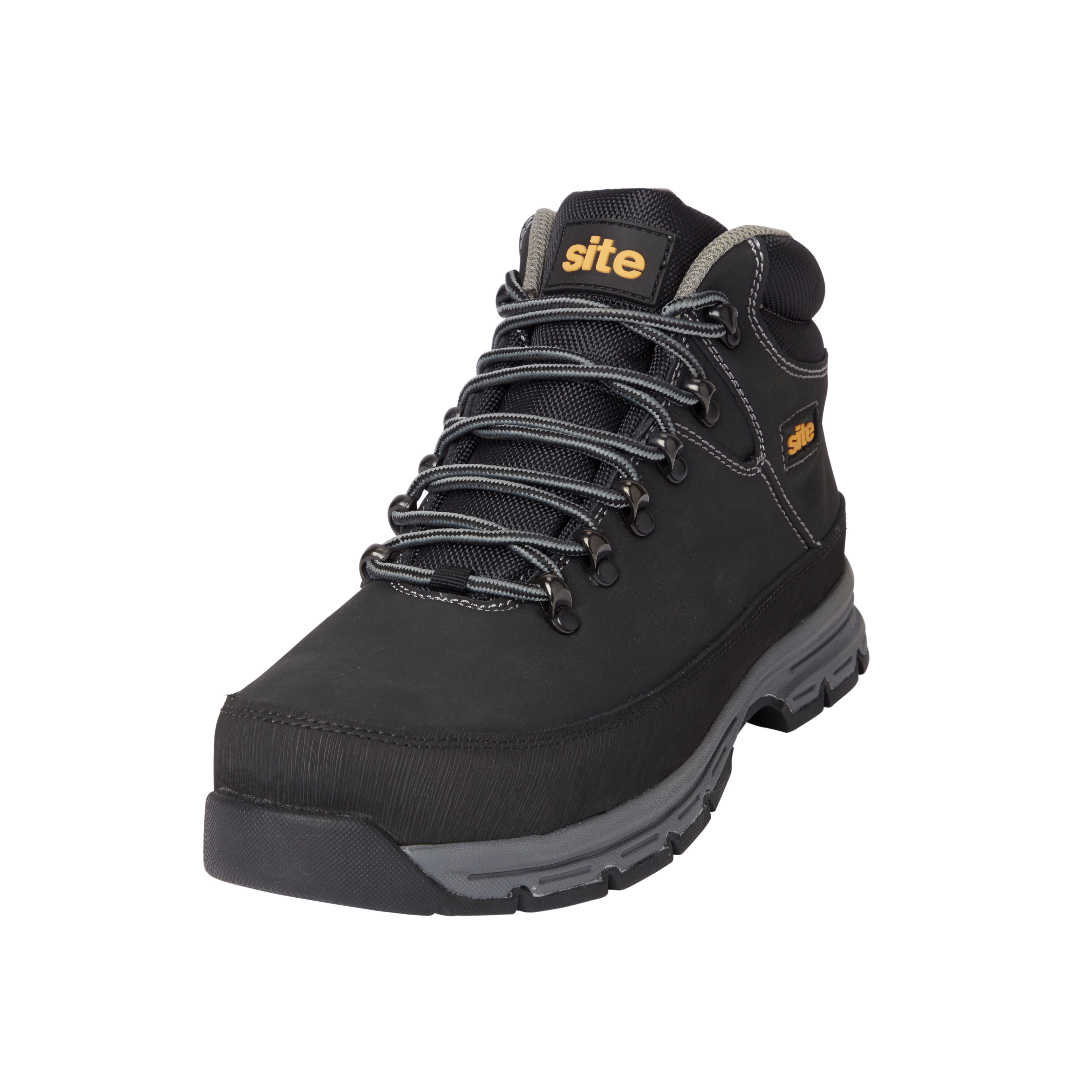 Site Bronzite Unisex Black & Charcoal Grey Safety Boots, Size 12 Price Comparisons | Compare The Build