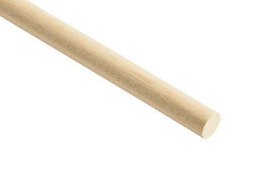 Hardwood Dowel Moulding (L)2.4M (Dia)9mm Price Comparisons | Compare The Build