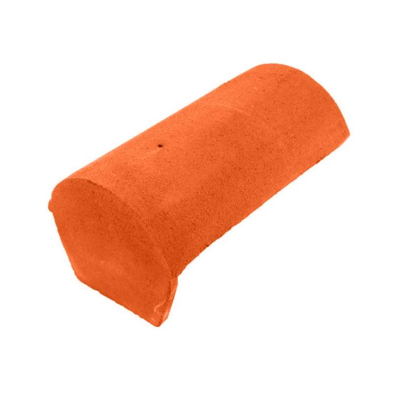 Redland Concrete Half Round Block End Ridge 450mm - Terracotta 10002250 Price Comparisons | Compare The Build