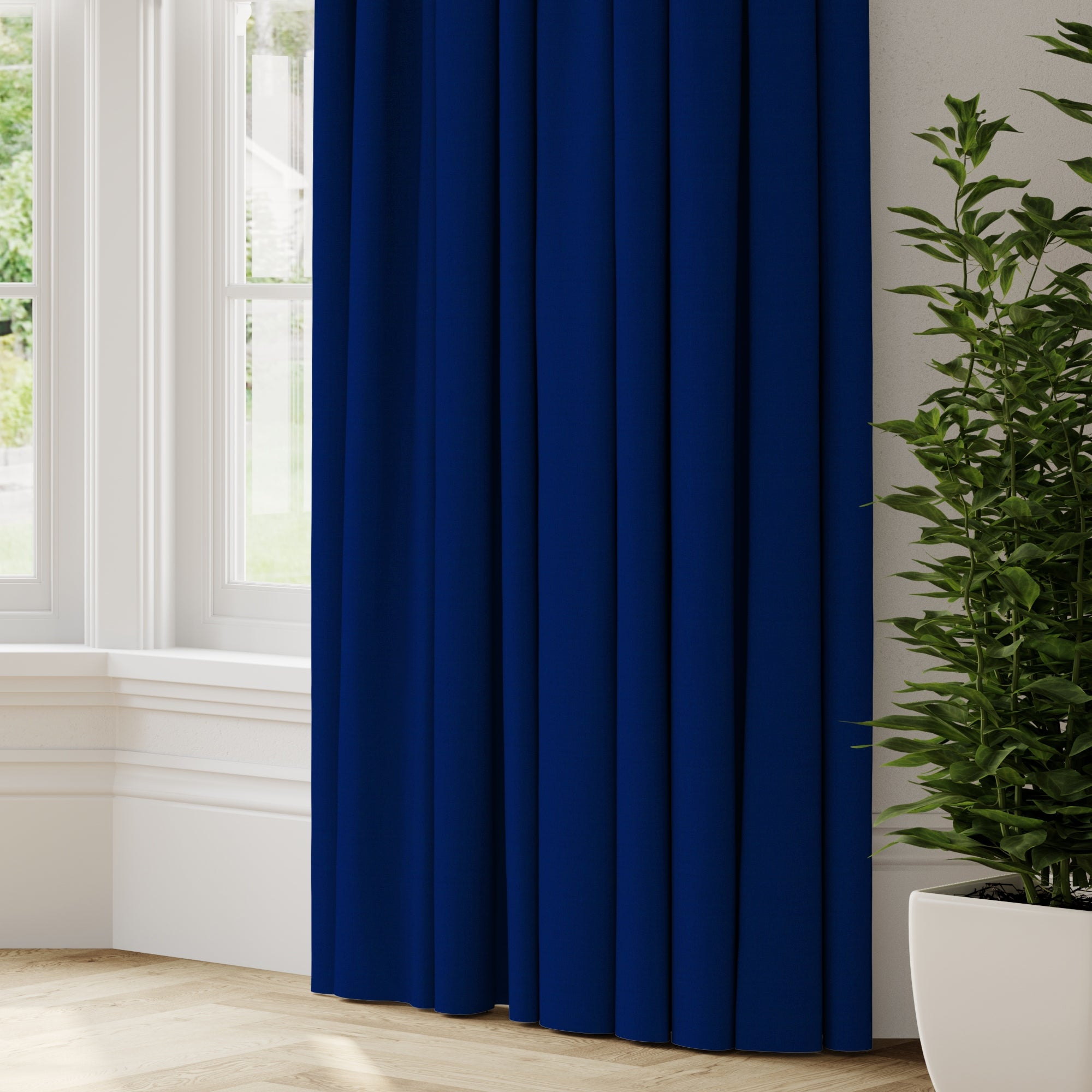 Panama Cotton Made to Measure Curtains Panama Indigo Price Comparisons | Compare The Build