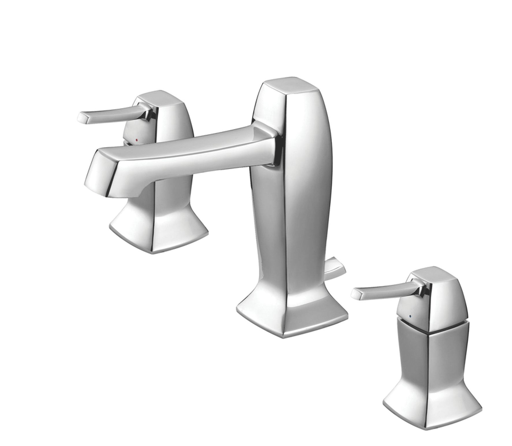 Cooke & Lewis Opulent 2 Lever Basin Mixer Tap Price Comparisons | Compare The Build