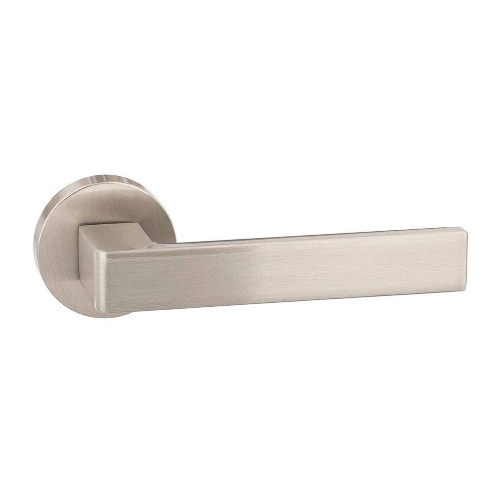 Atlantic Forme Asti Designer Lever on Minimal Round Rose - Satin Nickel Atlantic UK FMR254SN Price Comparisons | Compare The Build