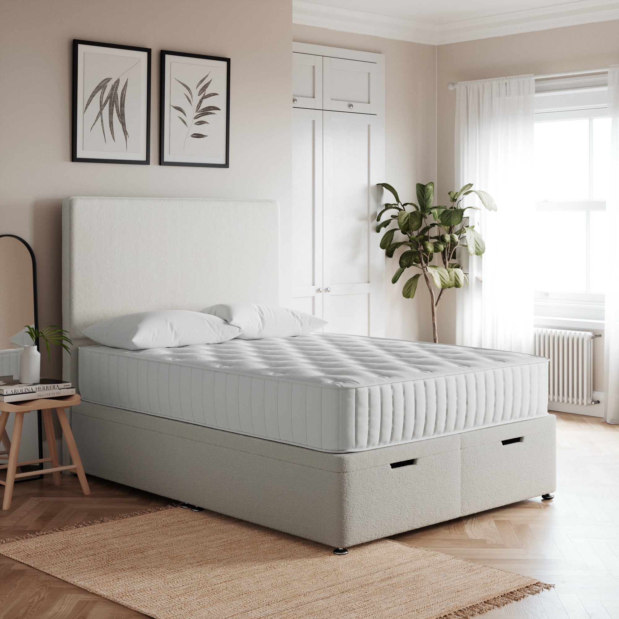 End Teddy Ottoman Base Cream Price Comparisons | Compare The Build