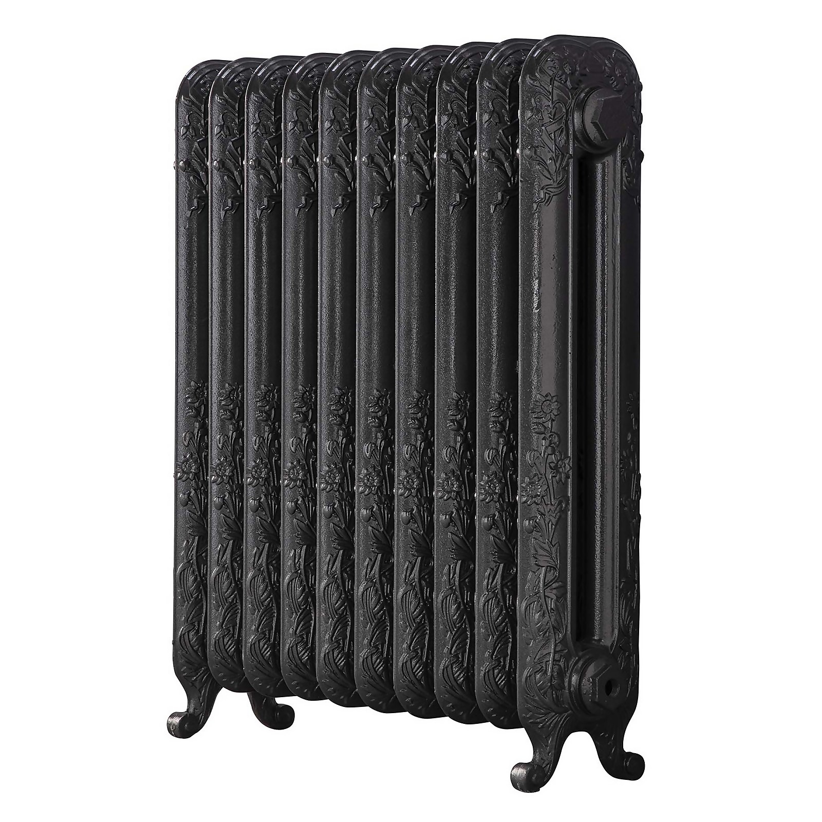 Arroll Cast Iron Radiator 684 X 795 - Pewter Price Comparisons | Compare The Build