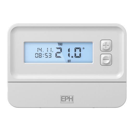 EPH Mains Operated Programmable Room Thermostat CP4M Price Comparisons | Compare The Build