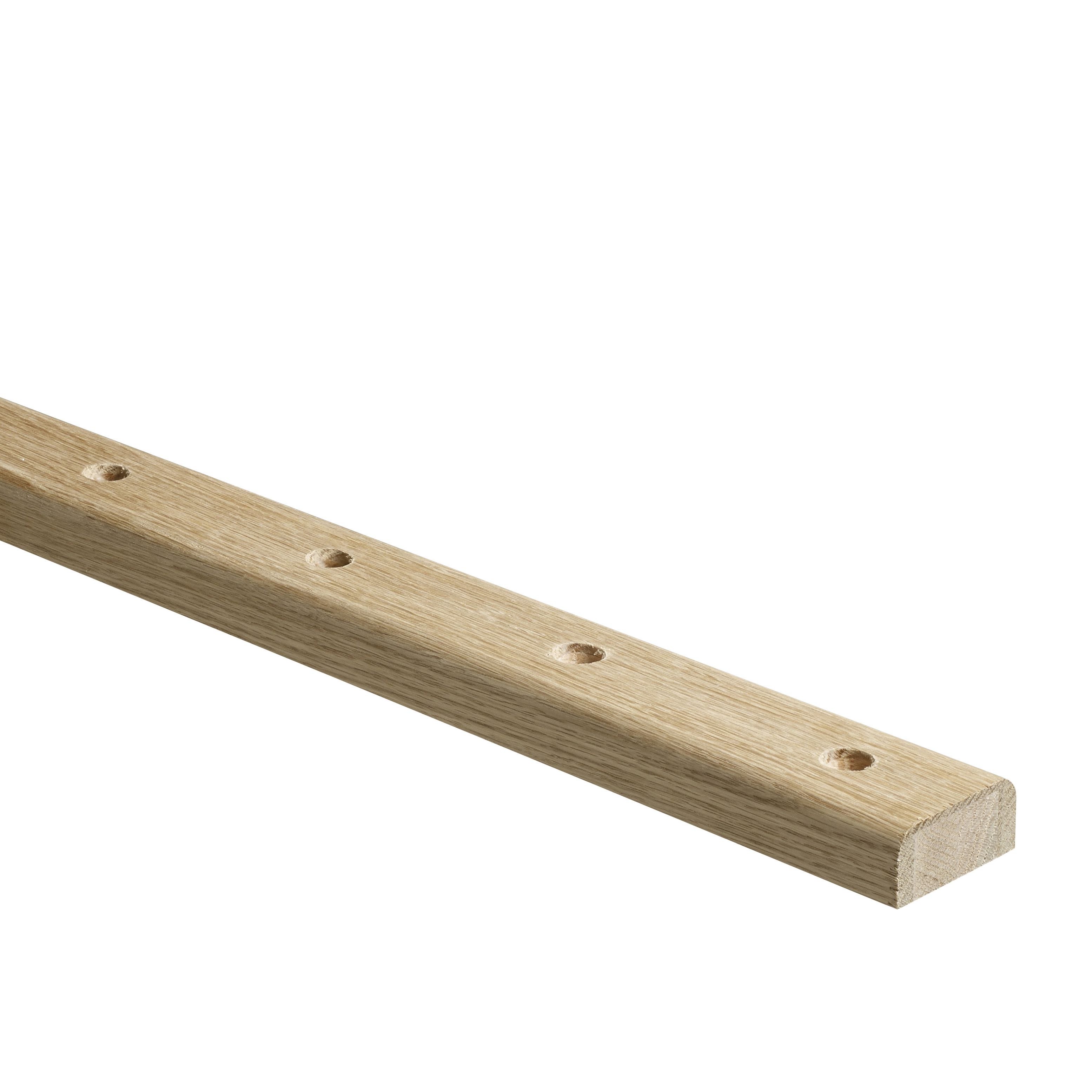 Richard Burbidge Elements Modern Oak Baserail, (L)2.4M (W)60mm Price Comparisons | Compare The Build