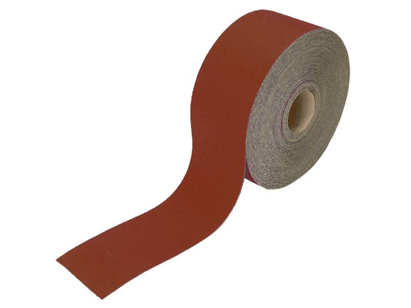 Faithfull FAIAR11540R Aluminium Oxide Sanding Paper Roll Red Heavy-Duty 115mm x 50m 40G Price Comparisons | Compare The Build