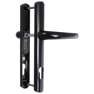 Yale Superior Long Backplate Door Handle - Black | Compare The Build