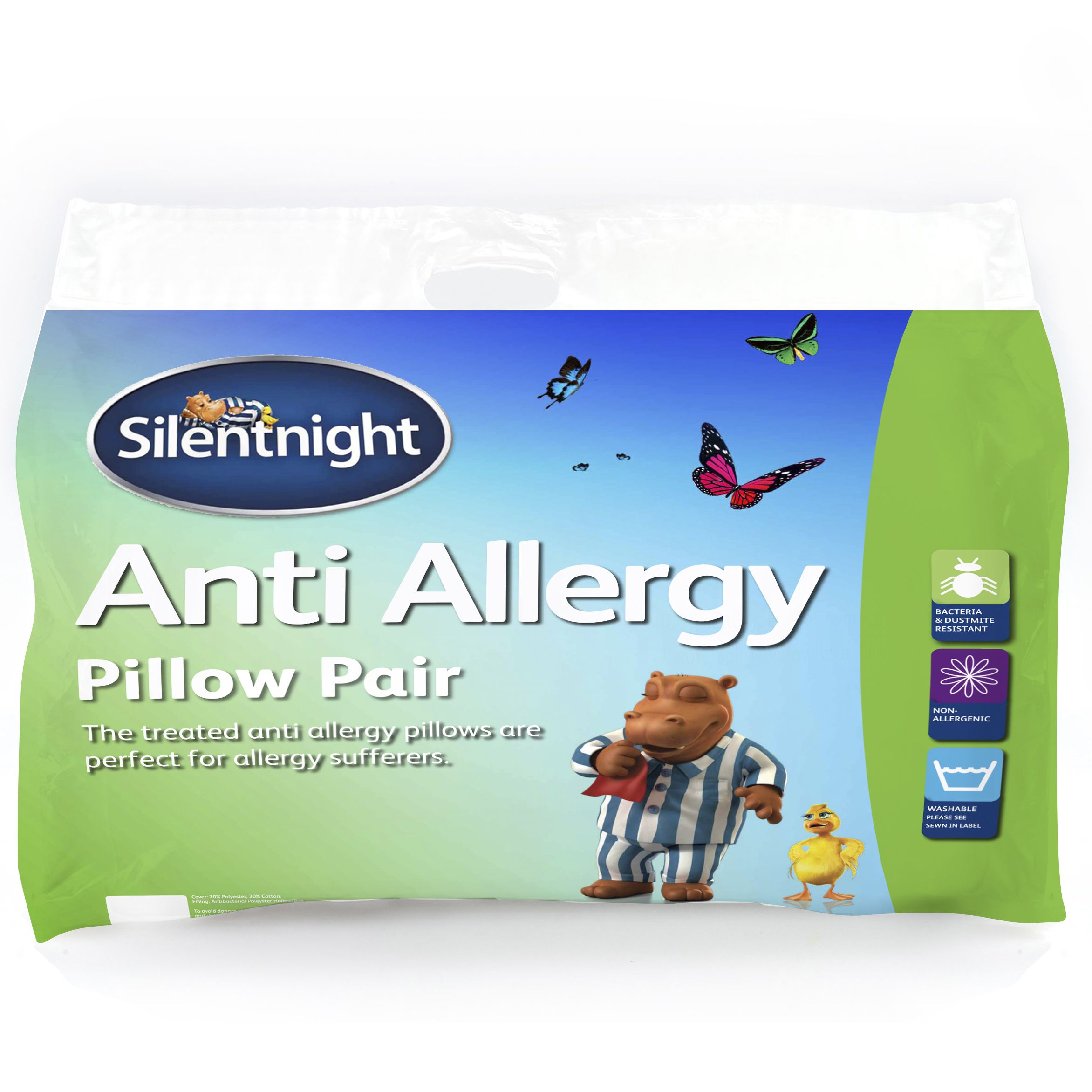 Silentnight Anti-Allergy Pillow, Pack Of 2 Price Comparisons | Compare The Build