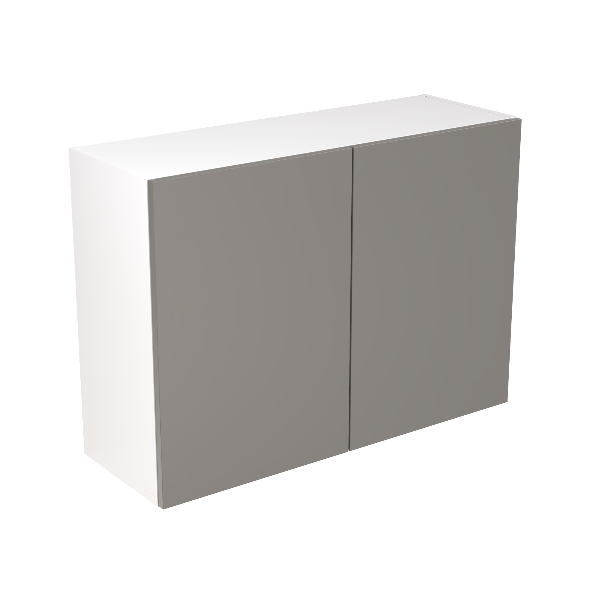 Flatpack Wall Unit Ultra Matt Dust Grey Slab 1000mm - FKKF0815 Price Comparisons | Compare The Build