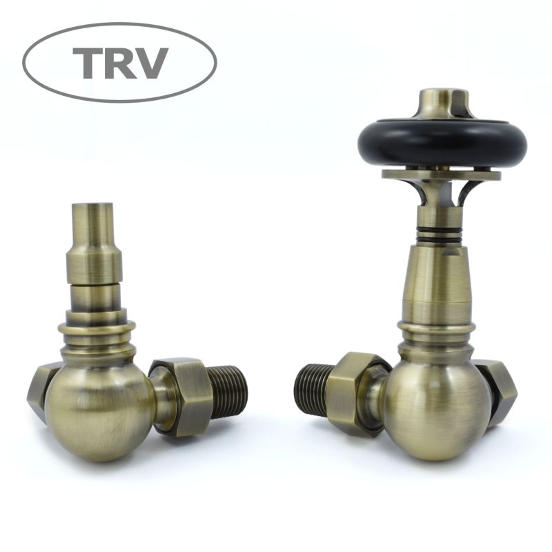 West Thermostatic Valves, Amberley, Antique Brass Corner - 10mm Price Comparisons | Compare The Build