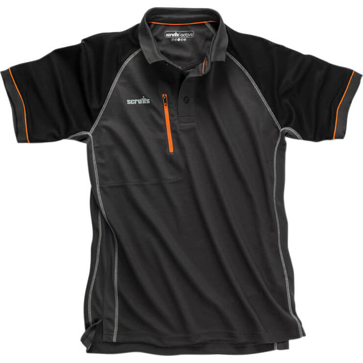 Scruffs Trade Active Polo Graphite M Price Comparisons | Compare The Build