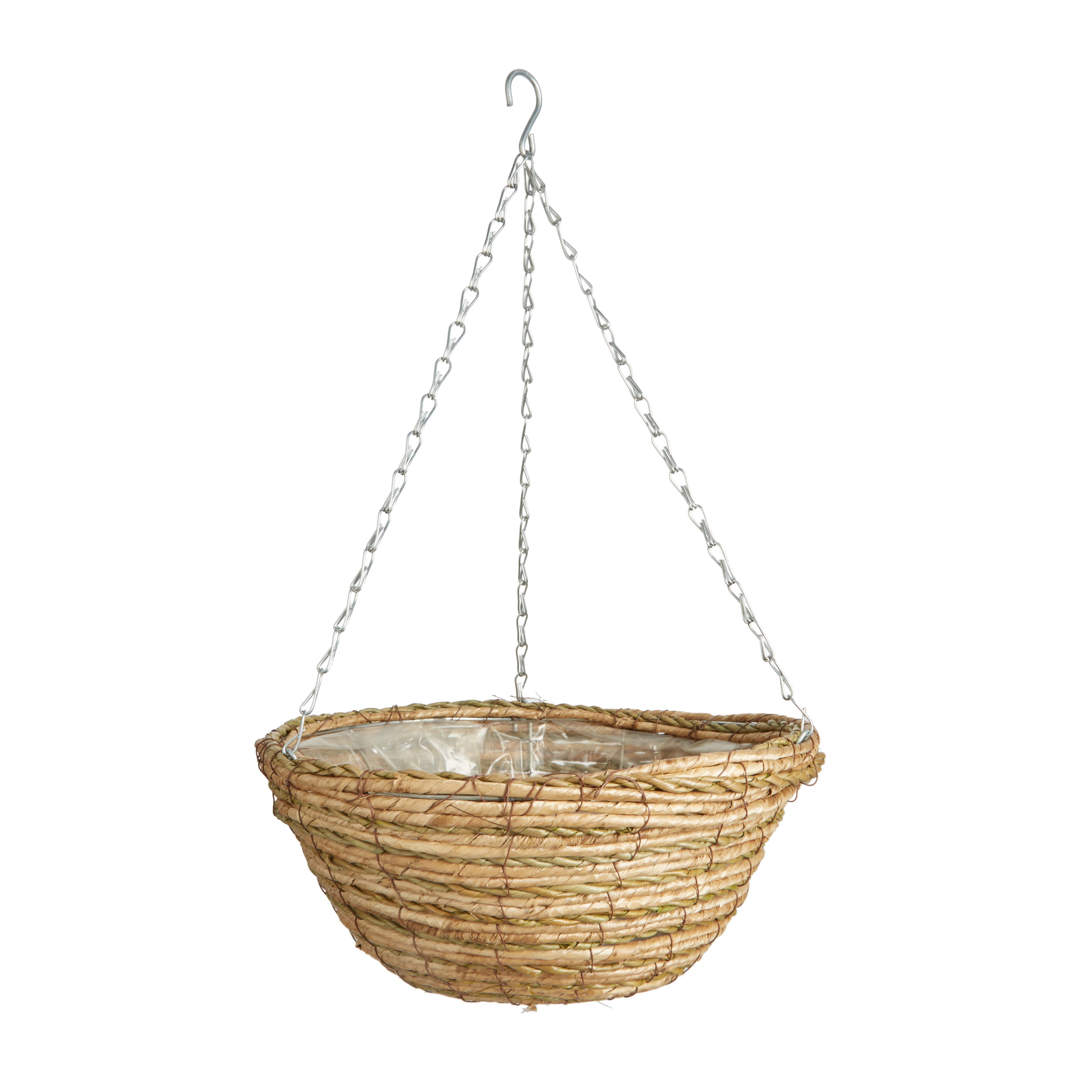 Gardman Two Tone Rope Round Rope Hanging Basket, 35.56Cm Price Comparisons | Compare The Build