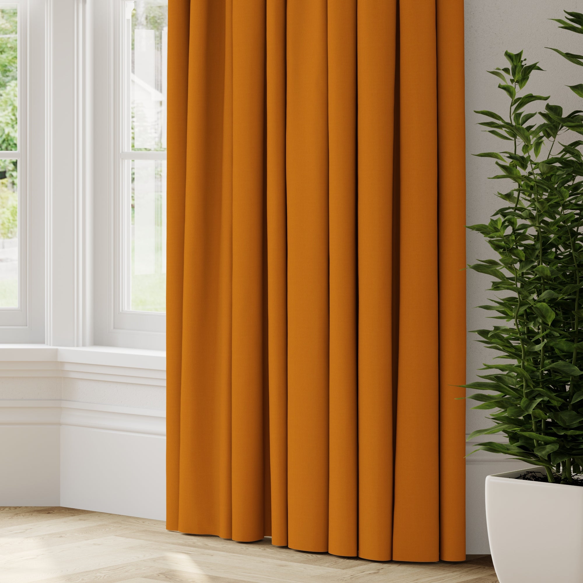 Panama Cotton Made to Measure Curtains Panama Clementine Price Comparisons | Compare The Build