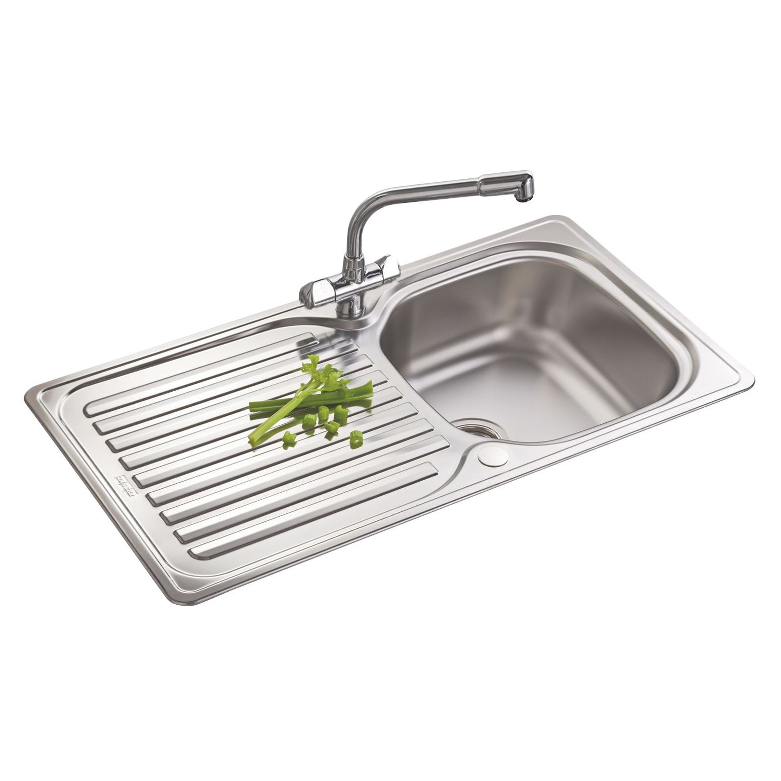 Franke 1 Bowl Stainless Steel Sink & Tap Price Comparisons | Compare The Build