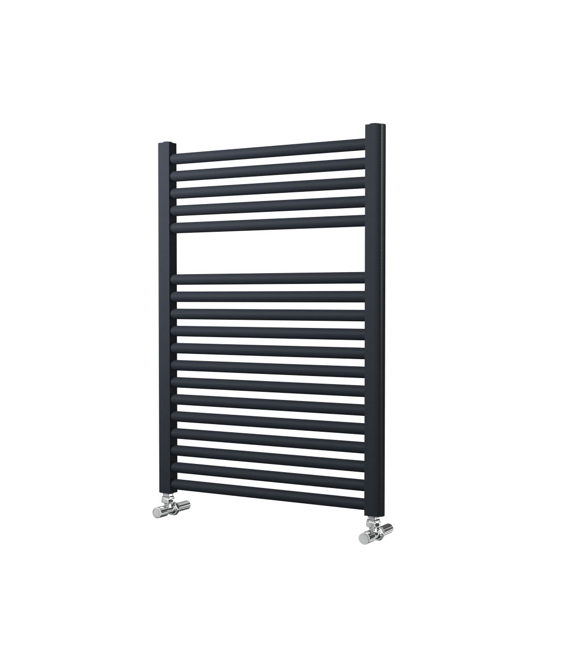 Lazzarini Roma Ladder Rail - 25mm, Anthracite Straight, 842x600mm Price Comparisons | Compare The Build