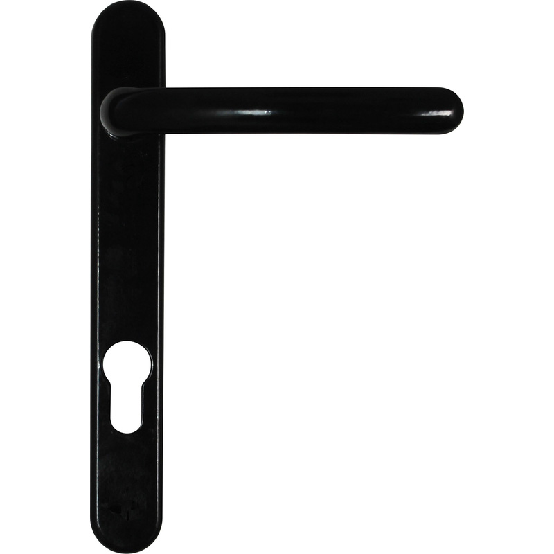 Fab and Fix Fab & Fix Hardex Windsor Multipoint Handle (Pair) in Black Aluminium | Compare The Build