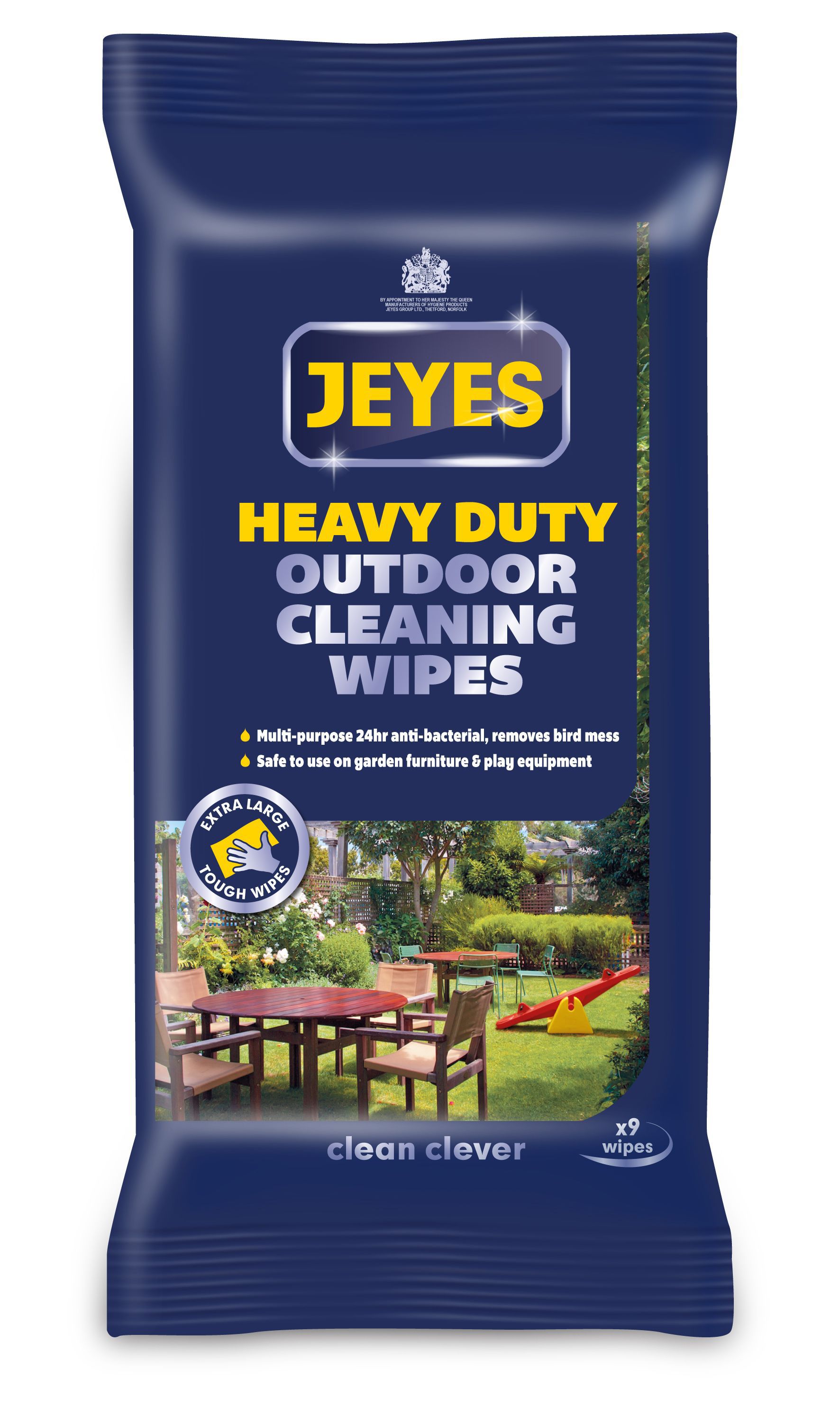 Jeyes Fluid Outdoor Unscented Cleaning Wipes, Pack Of 9 Price Comparisons | Compare The Build