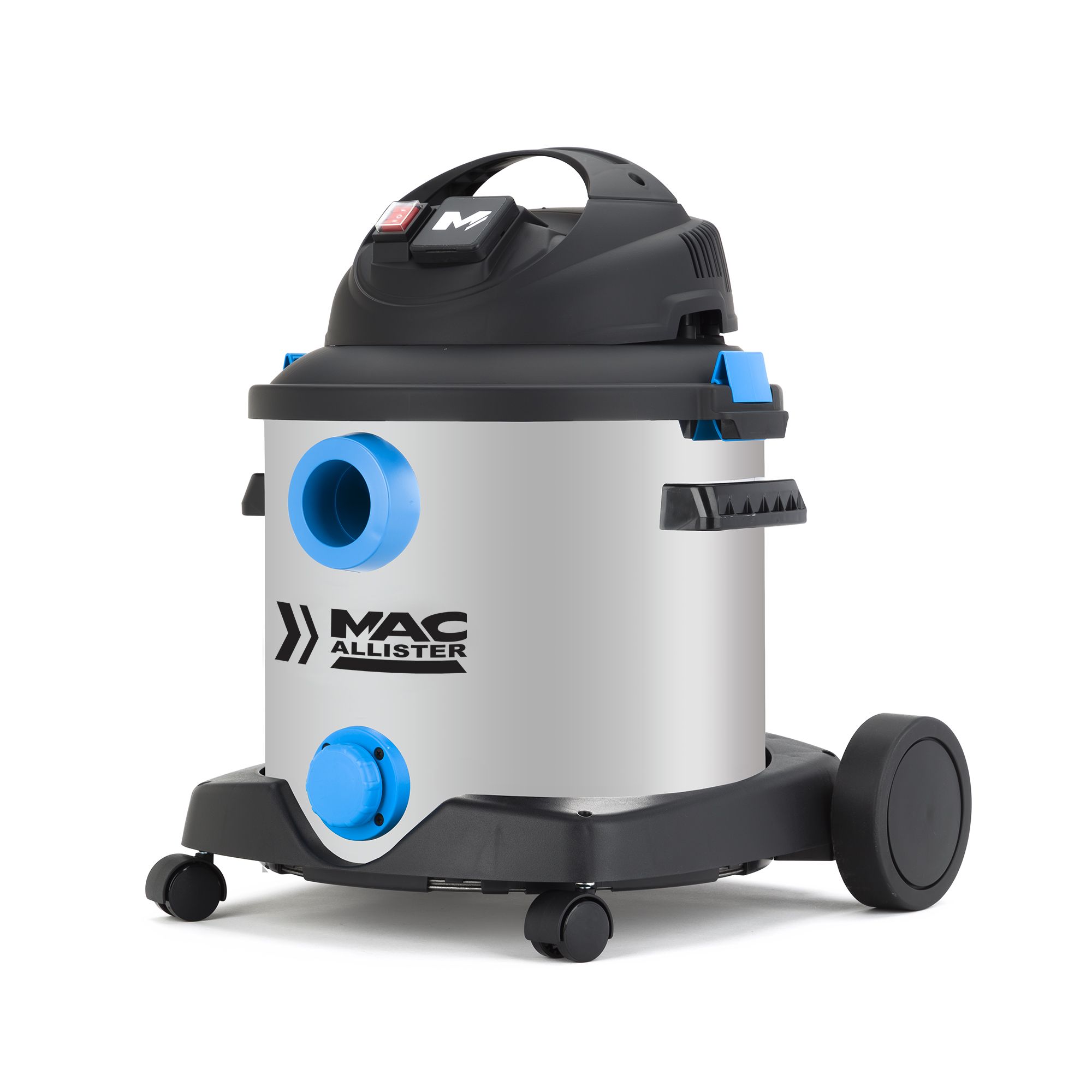 Mac Allister Mwdv40L Corded Wet & Dry Vacuum, 30.00L | Compare The Build