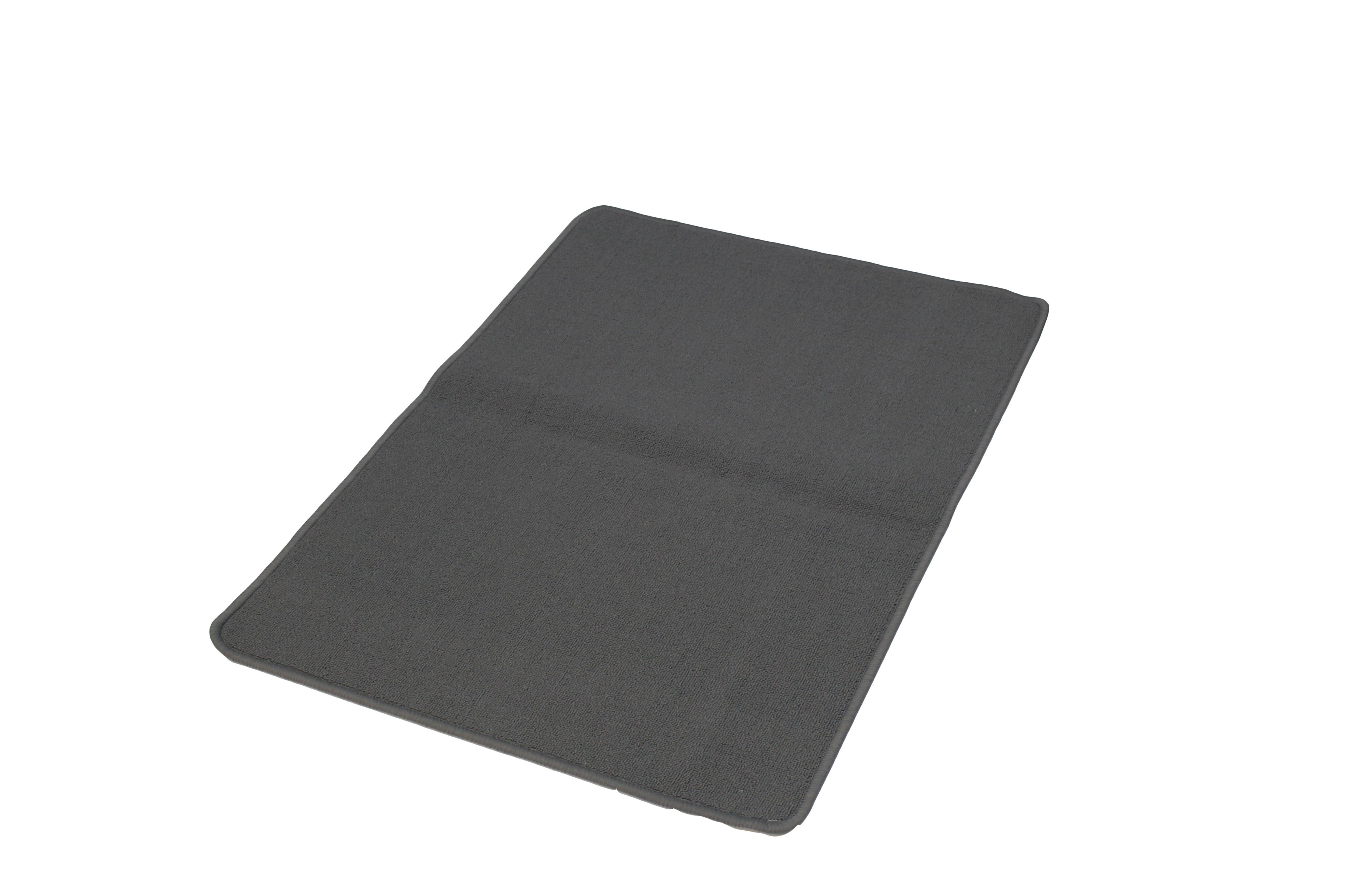 Primeur Flooring Grey Plain Door Mat, 90Cm X 66Cm Price Comparisons | Compare The Build