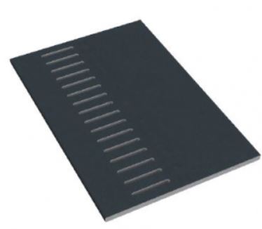 Vented Soffit Board - 304mm x 10mm x 5mtr Anthracite Grey Woodgrain Price Comparisons | Compare The Build