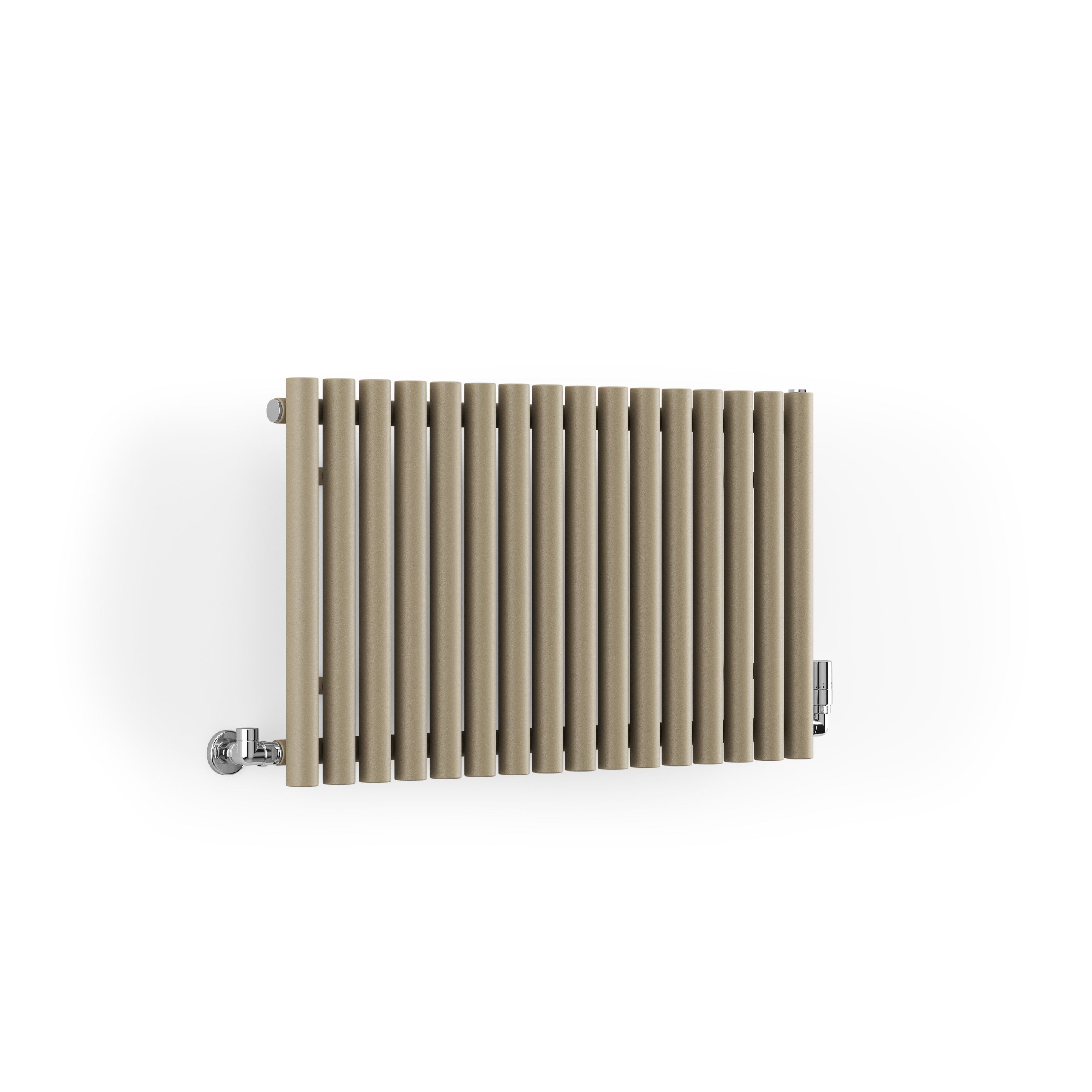 Terma Rolo Room Quartz Mocha Horizontal Designer Radiator, (W)865mm X (H)500mm Price Comparisons | Compare The Build