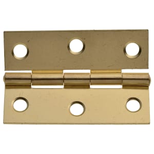 Butt Hinge Brass 63mm - Pack of 2 Price Comparisons | Compare The Build