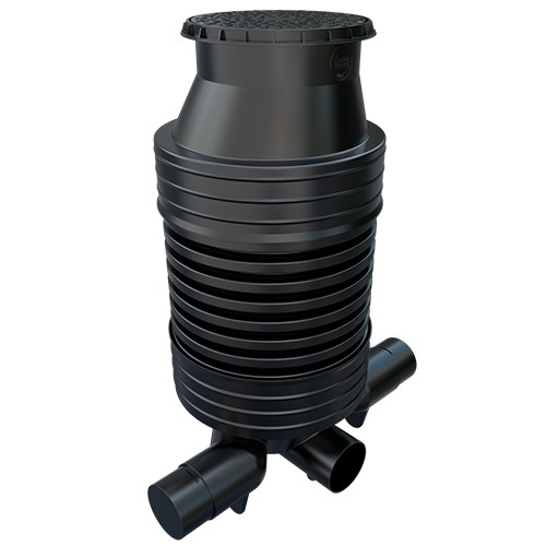 Inspection Chamber Set - 600mm Diameter x 1965mm Depth with 200mm Channel andamp; 200mm Inlets Price Comparisons | Compare The Build