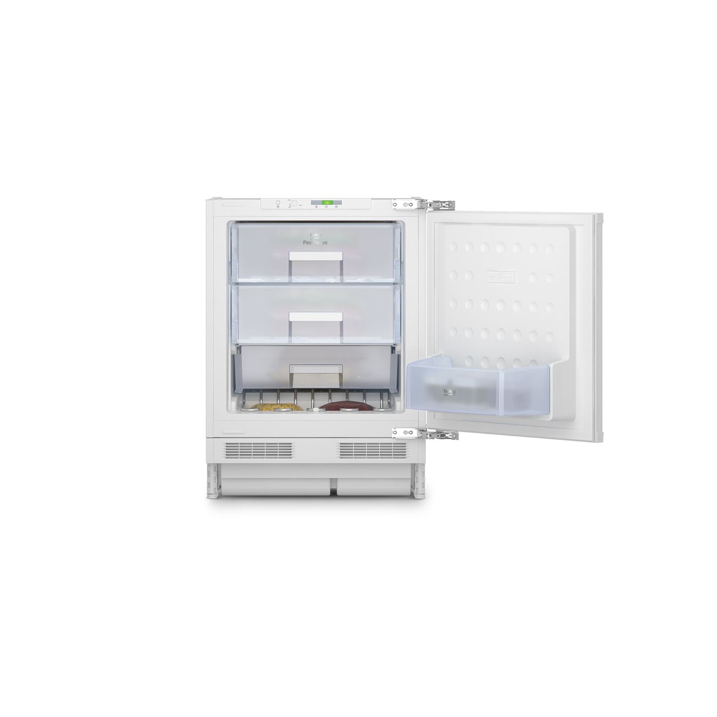 Beko Qfs3682 White Integrated Freezer | Compare The Build