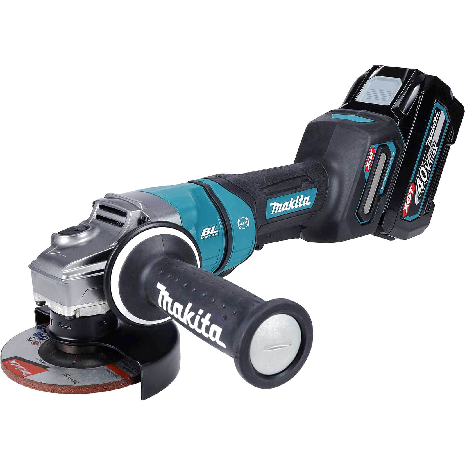 Makita GA049G 40v Max XGT Cordless Brushless Angle Grinder 115mm 2 x 2.5ah Li-ion Charger Case Price Comparisons | Compare The Build