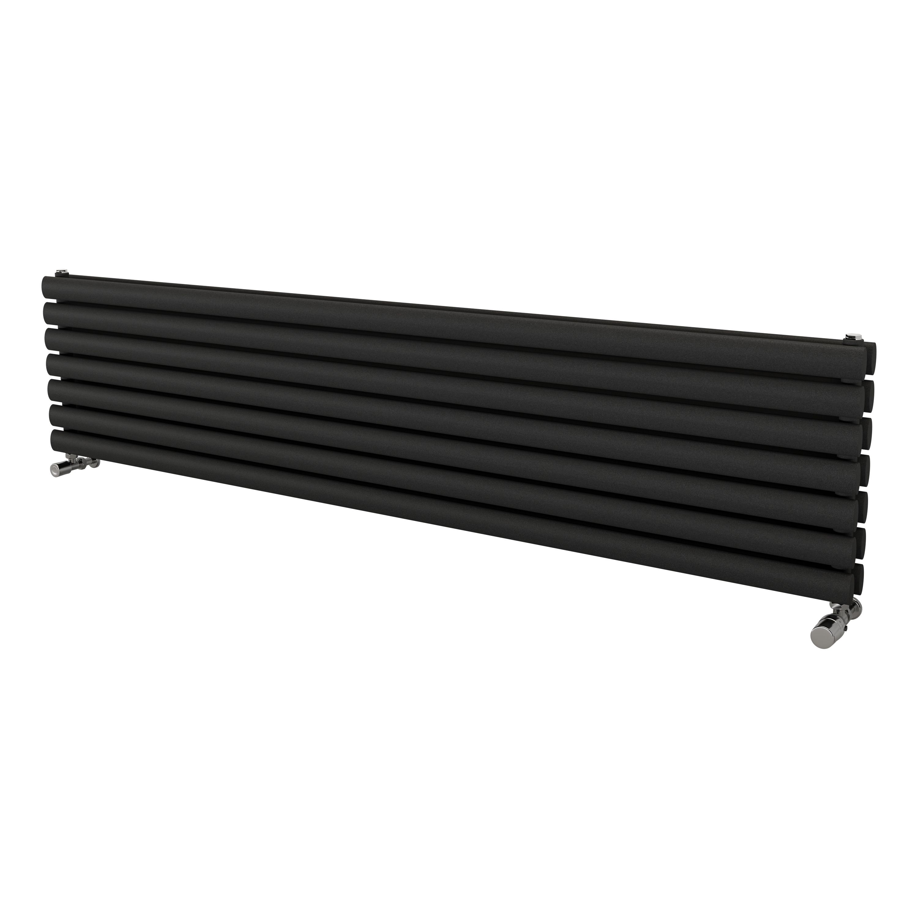 Ximax Champion Duplex Matt Anthracite Horizontal Designer Radiator, (W)1800mm X (H)410mm Price Comparisons | Compare The Build