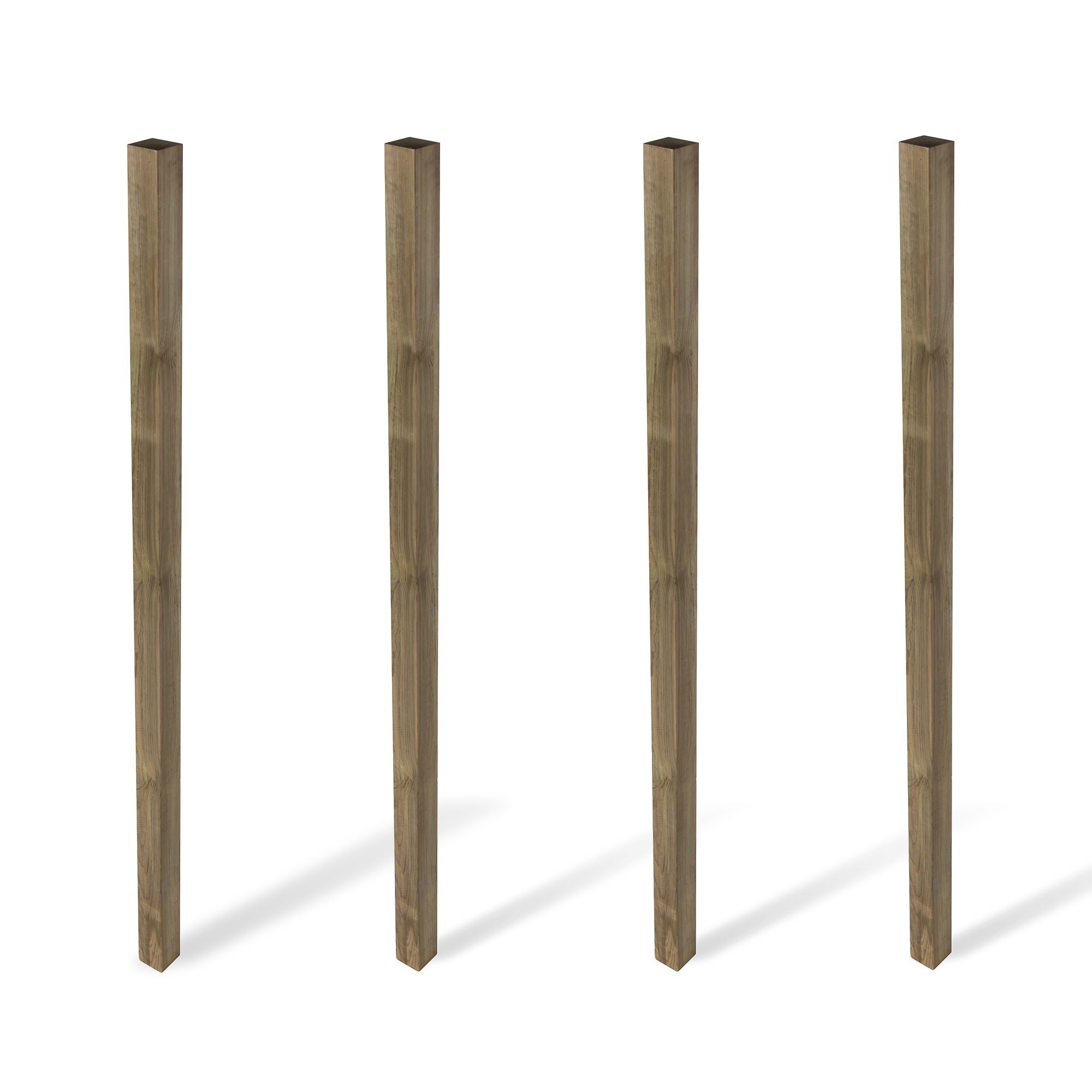 Grange Pine Post (H)2.4M (W)90mm, Pack Of 4 Price Comparisons | Compare The Build