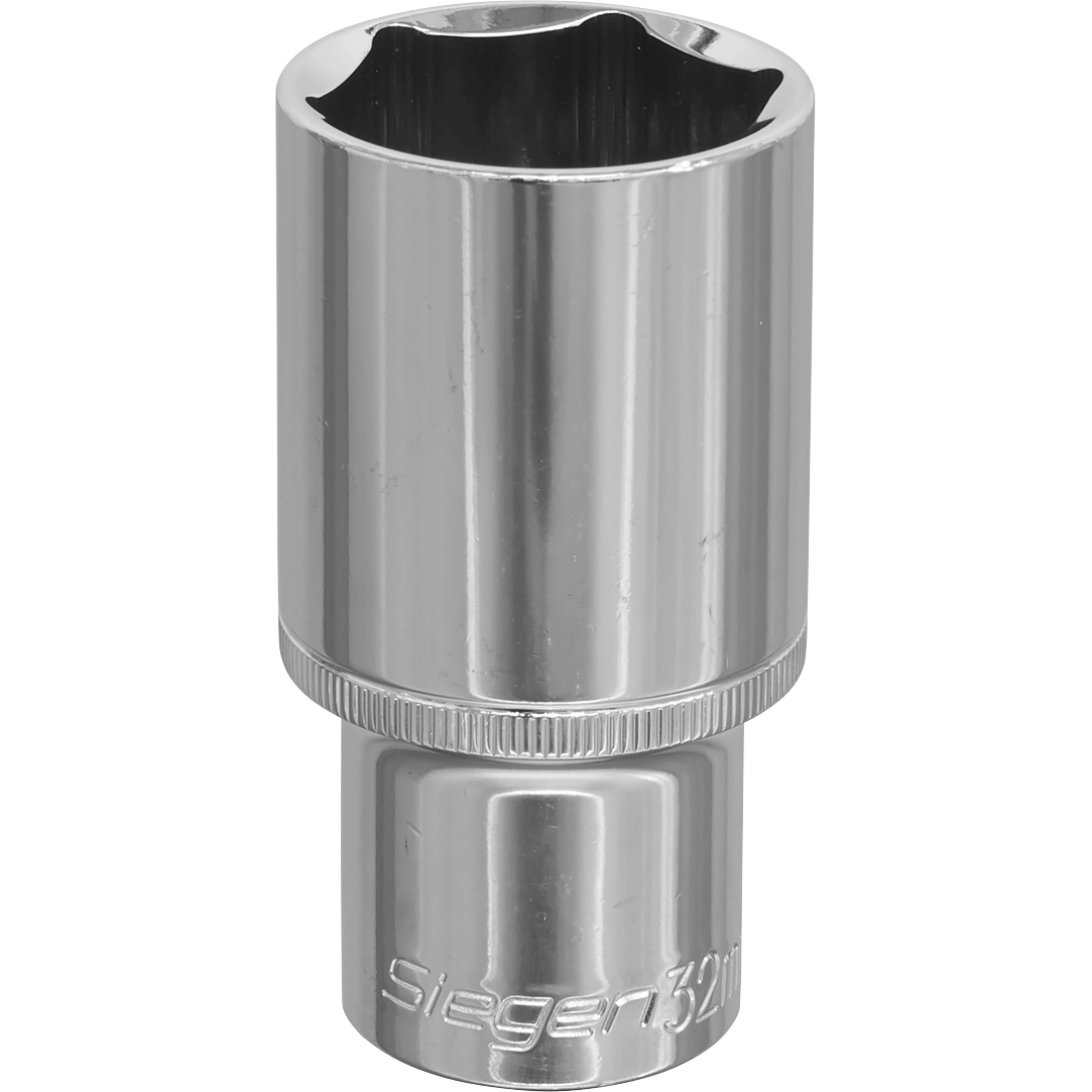 Siegen 1/2" Drive Deep Hexagon WallDrive Socket Metric 1/2" 32mm Price Comparisons | Compare The Build