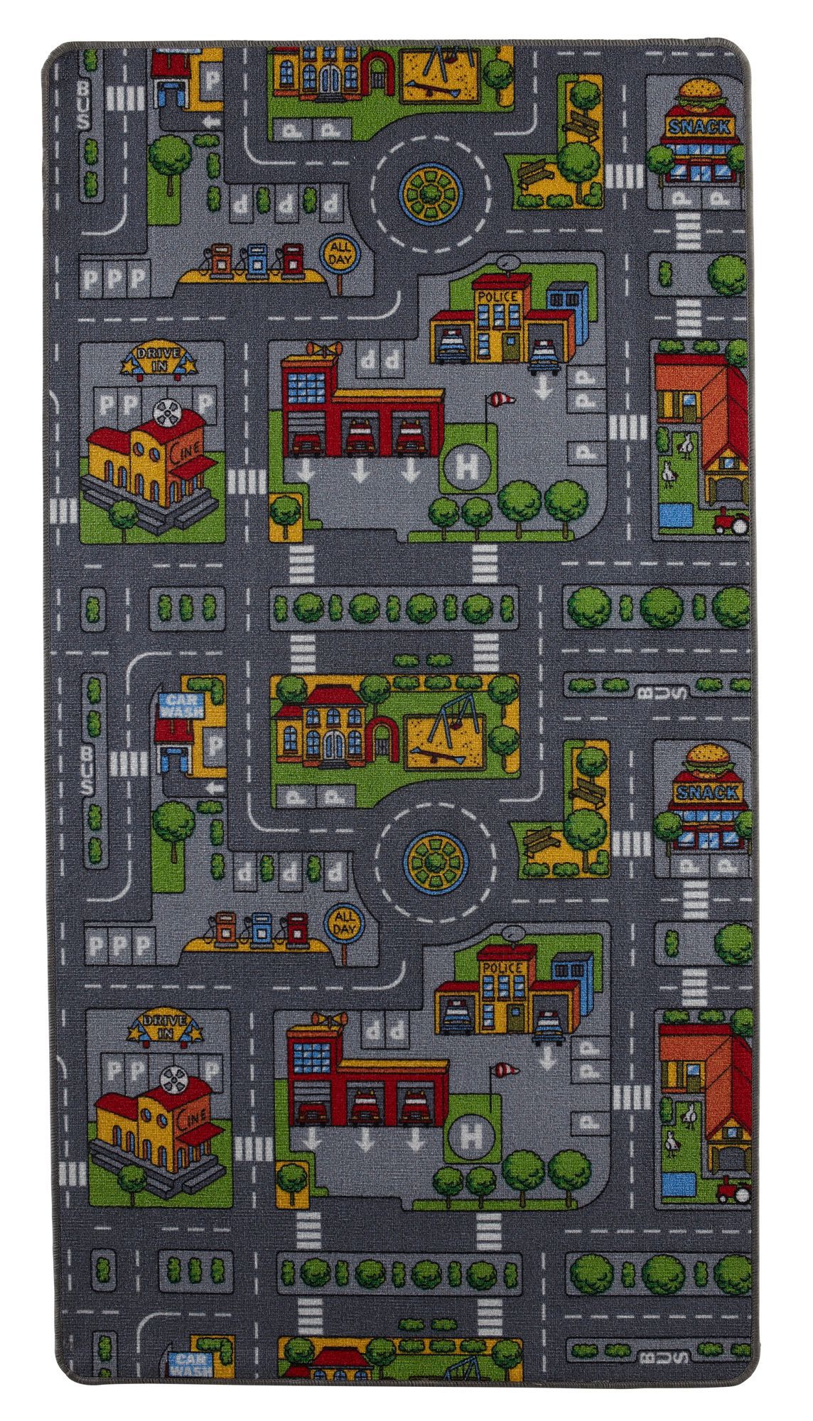 Colours Danis City Road Multicolour Playmat (L)1.9M (W)1M Price Comparisons | Compare The Build