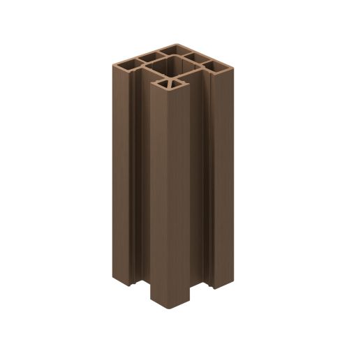 Clarity Composite Fencing Corner Post - 125mm x 3000mm Walnut Price Comparisons | Compare The Build