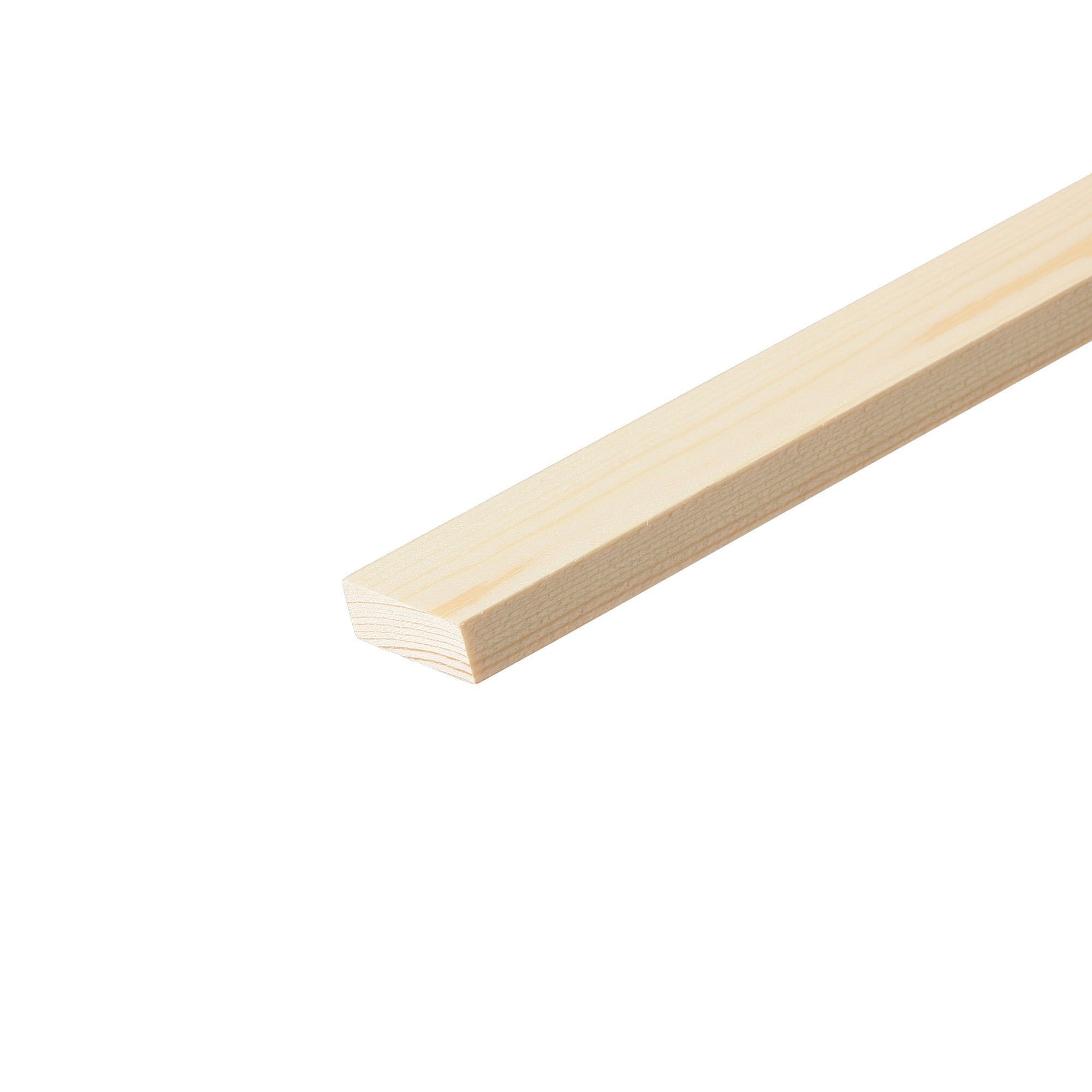 Cheshire Mouldings Smooth Square edge Pine Stripwood (L)0.9m (W)36mm (T)10.5mm Price Comparisons | Compare The Build