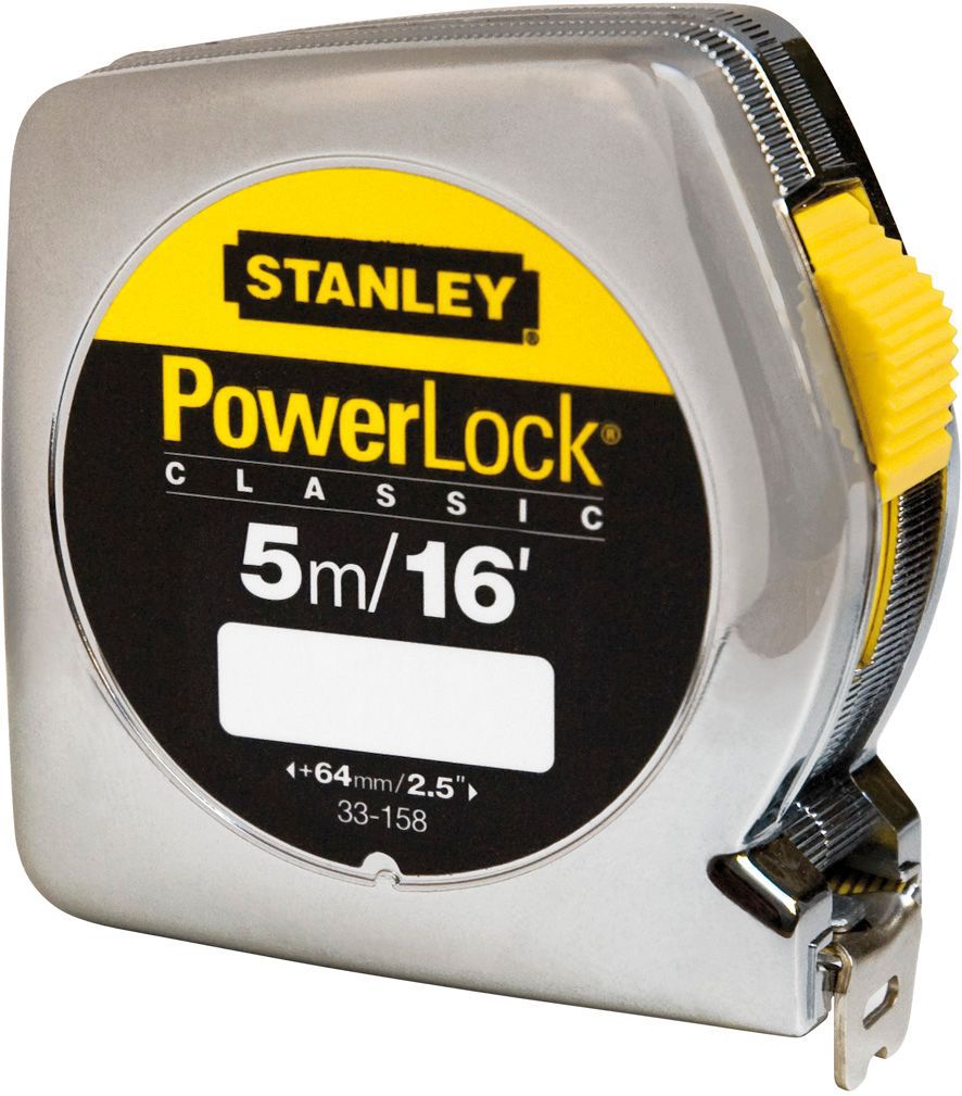 Stanley Powerlock Tape Measure, 5M Price Comparisons | Compare The Build