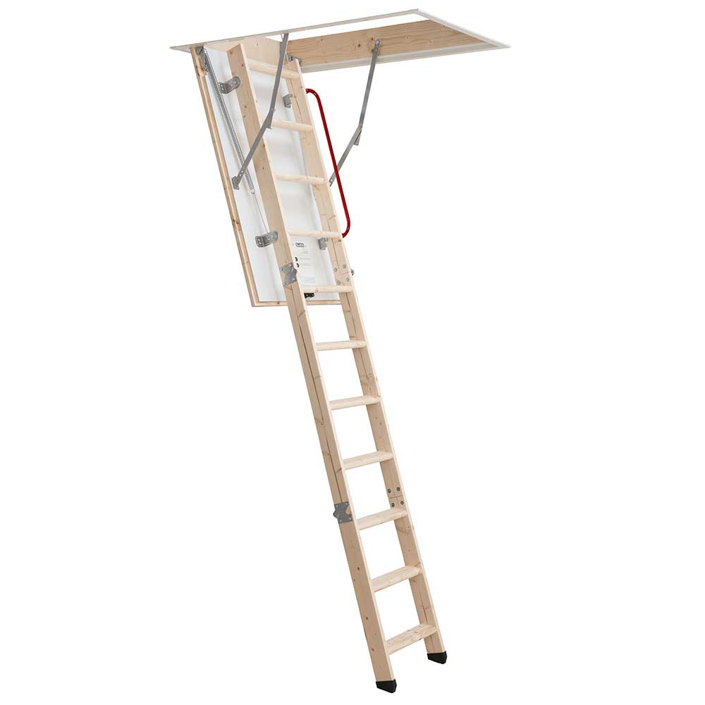 Werner 34535000 Eco S Line Loft Ladder Price Comparisons | Compare The Build