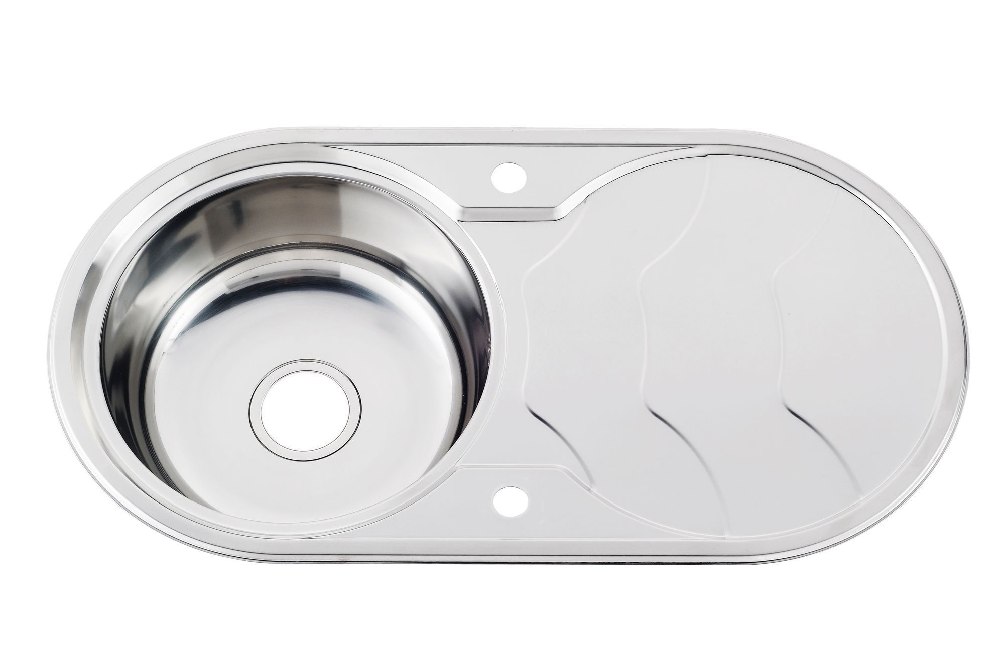 Morgan Morgan 1 Bowl Polished Stainless Steel Sink & Drainer | Compare The Build