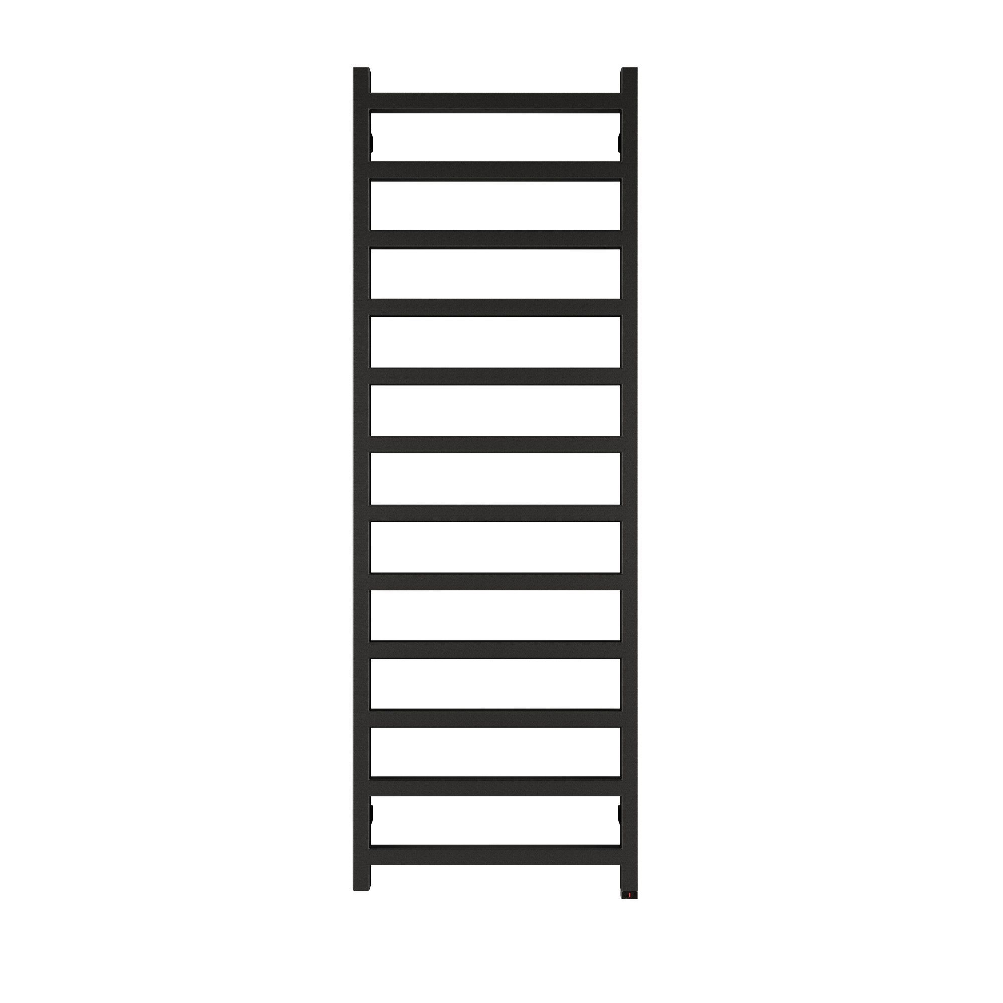 Terma Black 0.6W Flat Towel Warmer (W)500mm X (H)1440mm Price Comparisons | Compare The Build