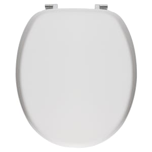 Wickes Wooden Standard Close Toilet Seat - White | Compare The Build