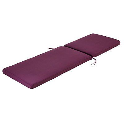 Blooma Tiga Purple Sunlounger Cushion Price Comparisons | Compare The Build