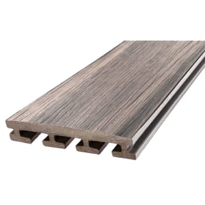 Eva-Last Pacific Pearl Grey Composite Infinity Deck Board - 25.4 x 135 x 2200mm - Pack of 5 Price Comparisons | Compare The Build