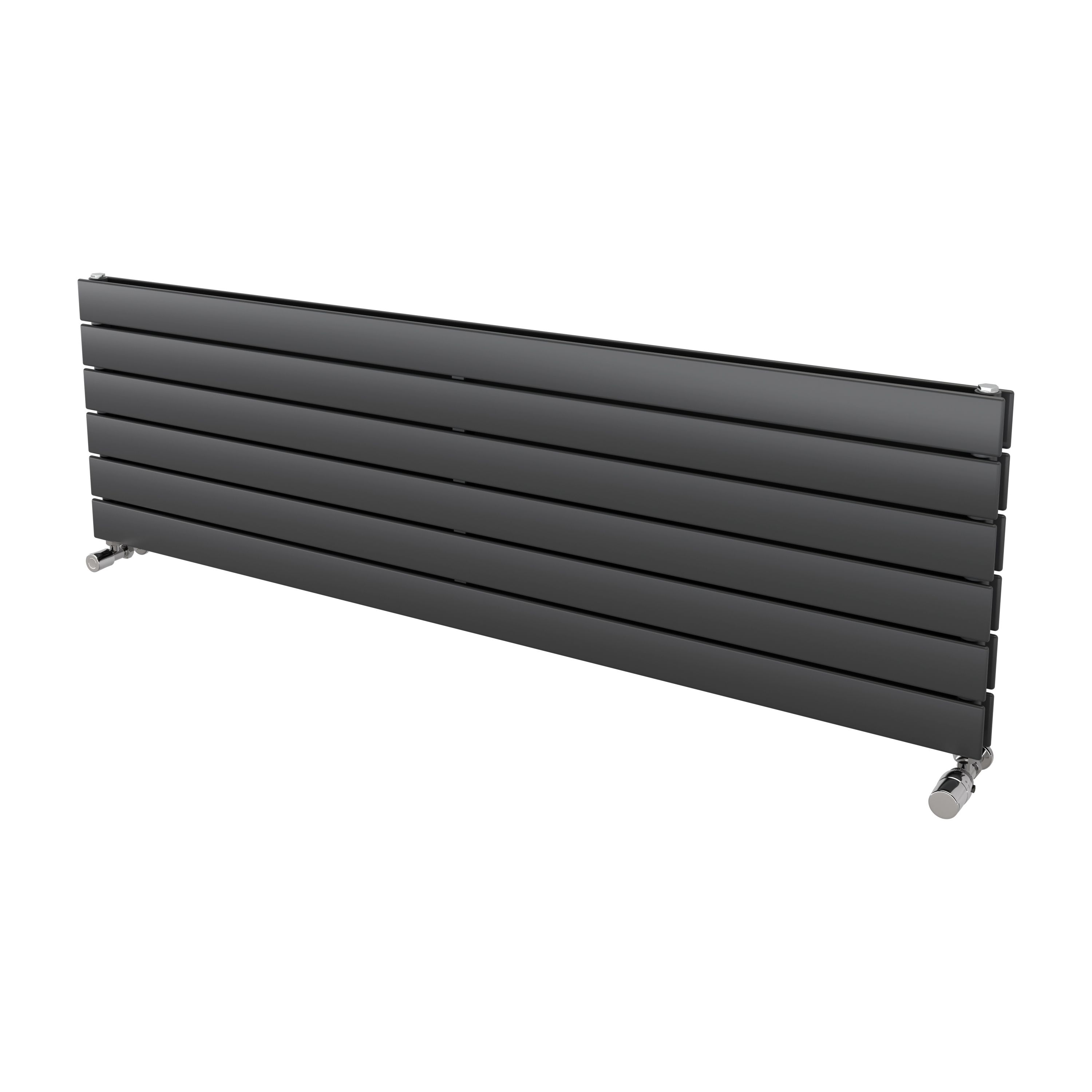 Ximax Vertirad Duplex Satin Anthracite Horizontal Designer Panel Radiator, (W)1500mm X (H)445mm Price Comparisons | Compare The Build