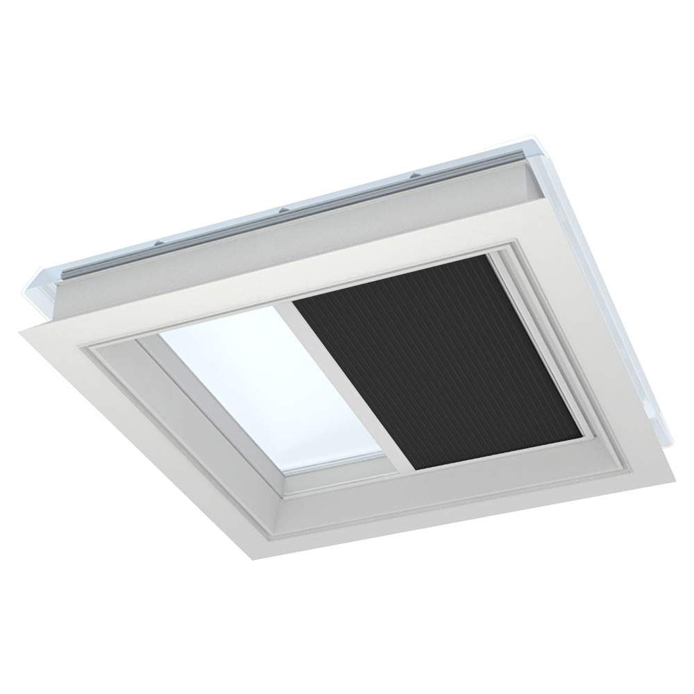 VELUX FSK 100100 1047SWL White Line Solar Light Dimming Energy Blind - Charcoal Price Comparisons | Compare The Build