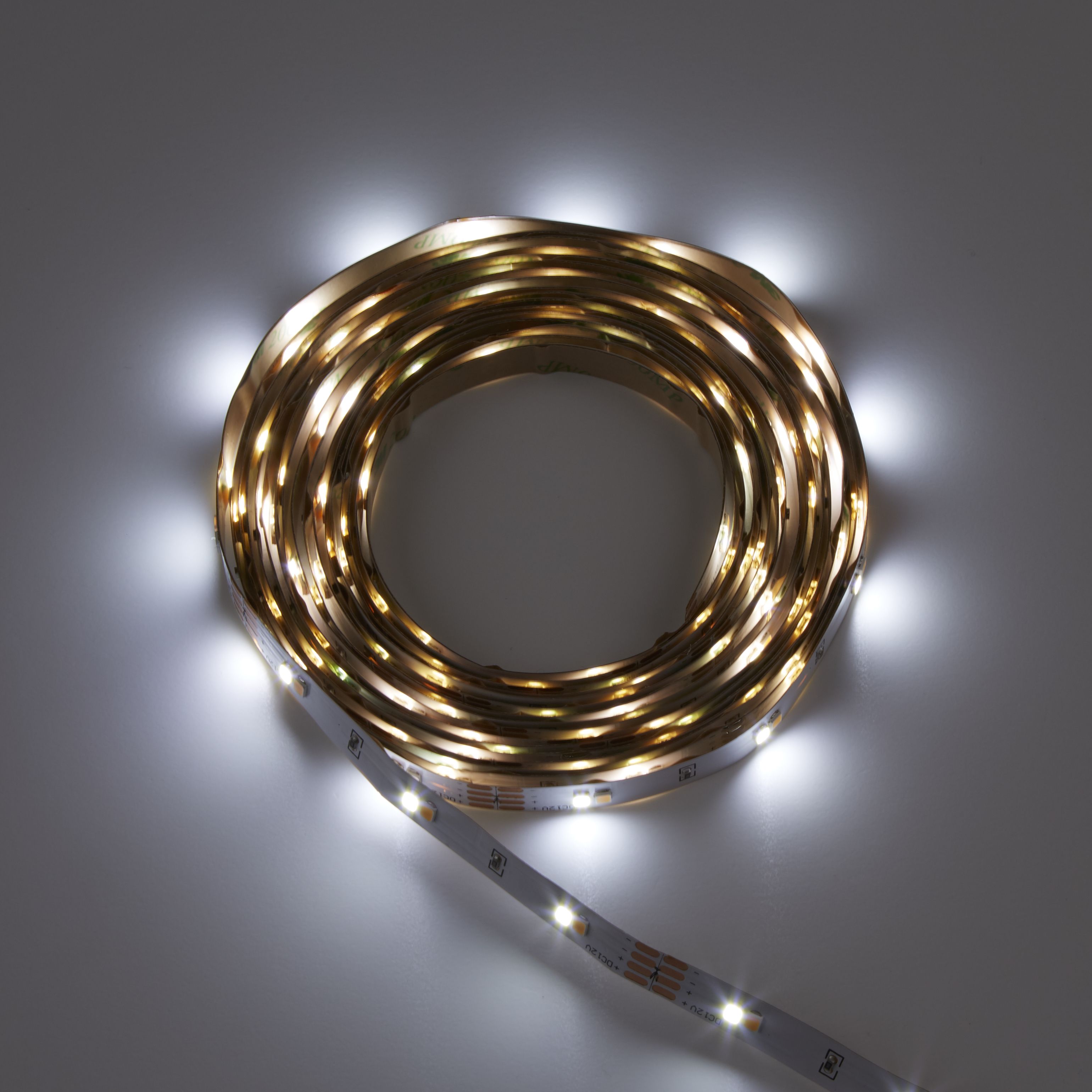 Colours Driggs Mains-Powered Led White Strip Light Ip20 600Lm (L)5M | Compare The Build